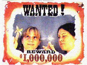 [We're wanted!]