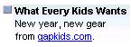 [kids want]